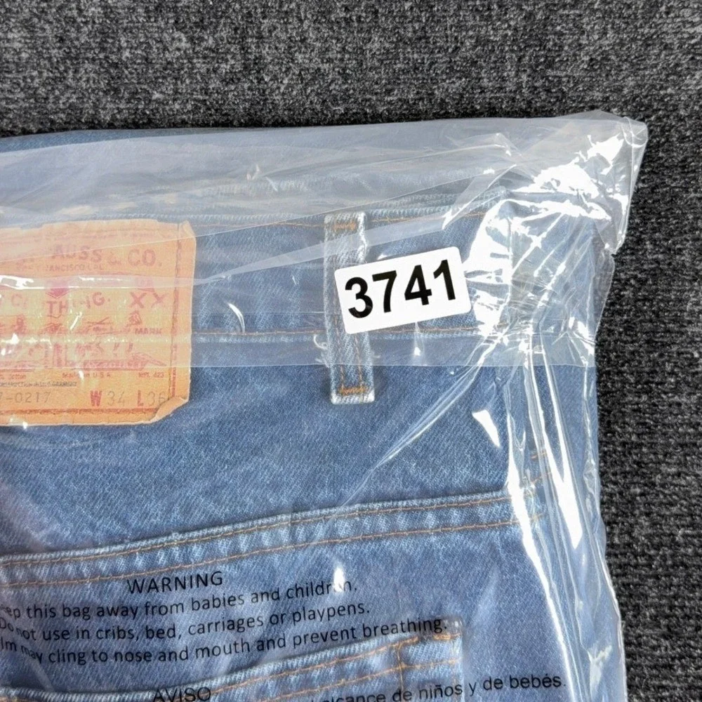 Levi's 517 Bootcut Jeans Vintage 80s Made in USA Denim W34‎ L36 Medium Wash Blue